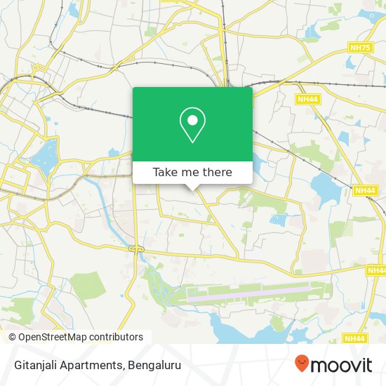 Gitanjali Apartments map