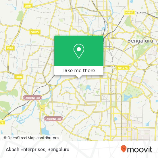Akash Enterprises map