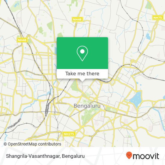 Shangrila-Vasanthnagar map