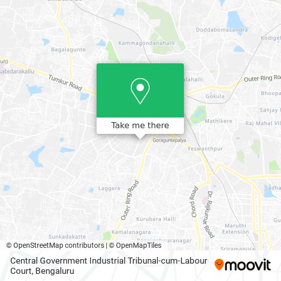 Central Government Industrial Tribunal-cum-Labour Court map