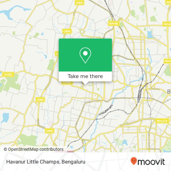 Havanur Little Champs map