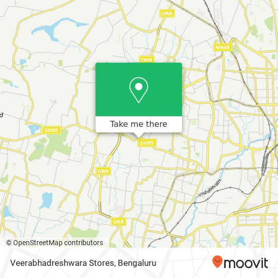 Veerabhadreshwara Stores map