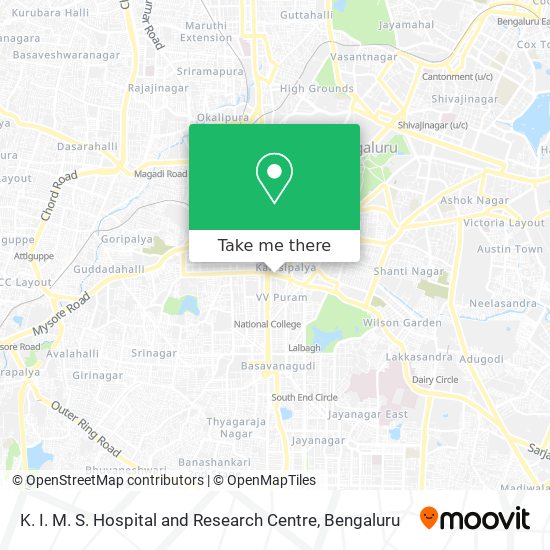K. I. M. S. Hospital and Research Centre map