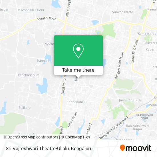 Sri Vajreshwari Theatre-Ullalu map