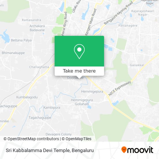 Sri Kabbalamma Devi Temple map