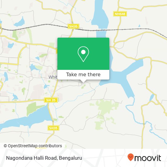 Nagondana Halli Road map