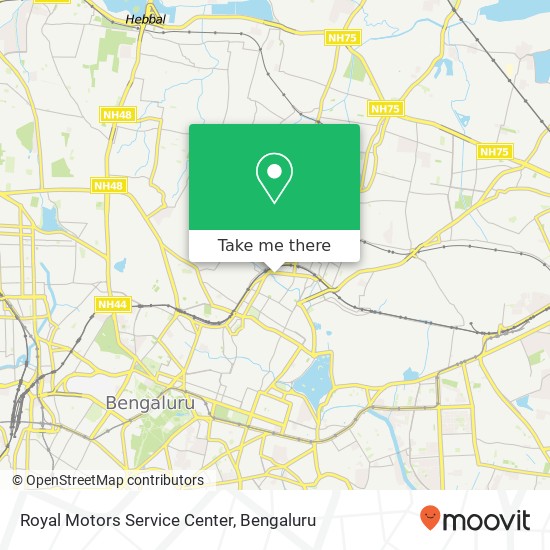 Royal Motors Service Center map