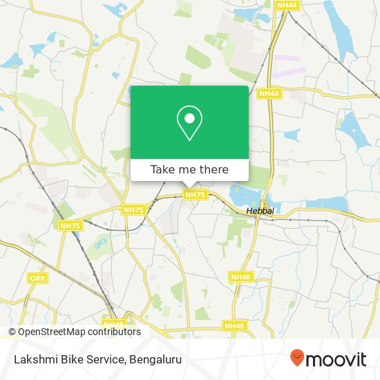 Lakshmi Bike Service map