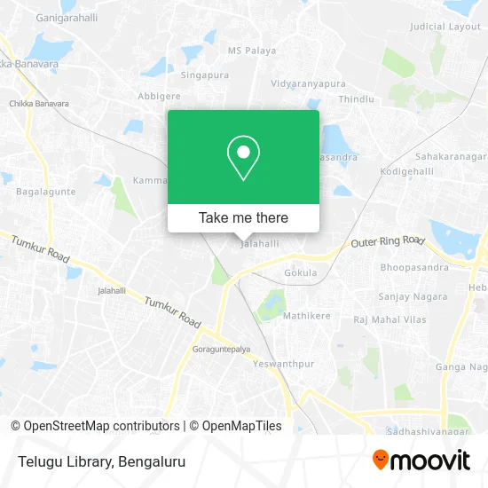 Telugu Library map