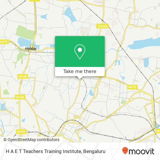 H A E T Teachers Training Institute map