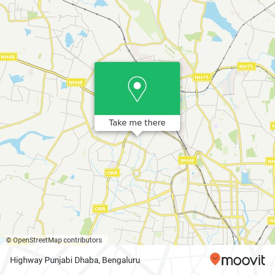 Highway Punjabi Dhaba map