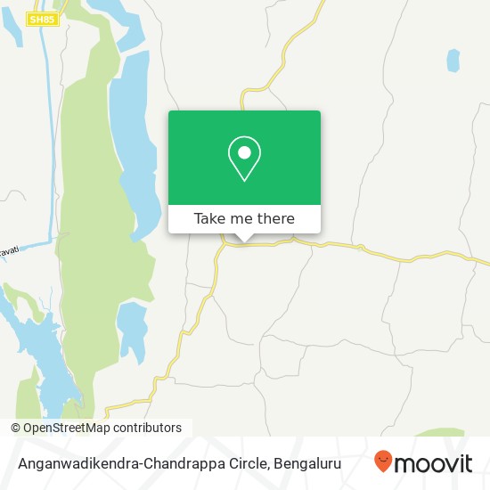 Anganwadikendra-Chandrappa Circle map