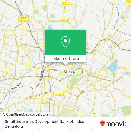 Small Industries Development Bank of India map