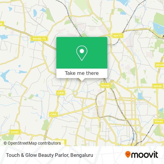 Touch & Glow Beauty Parlor map