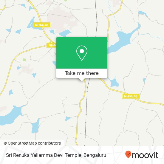 Sri Renuka Yallamma Devi Temple map