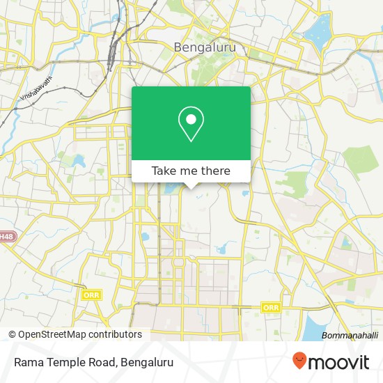 Rama Temple Road map