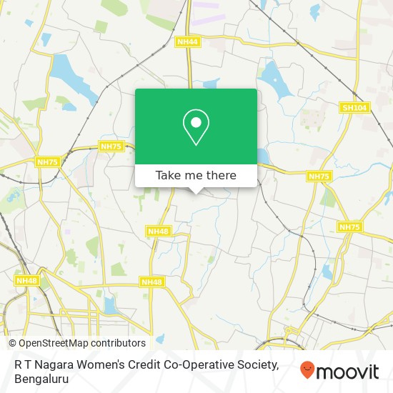 R T Nagara Women's Credit Co-Operative Society map