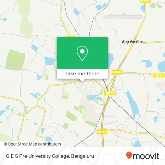 G E S Pre-University College map
