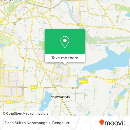 Dass Suites Koramangala map