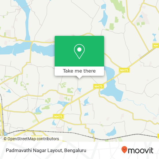 Padmavathi Nagar Layout map