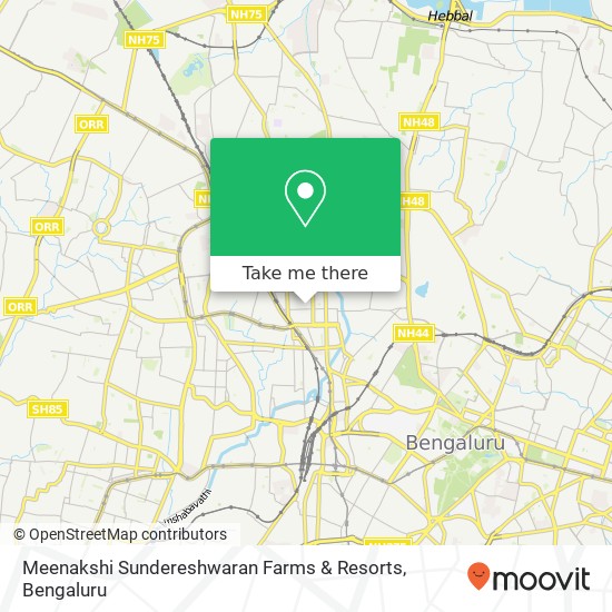 Meenakshi Sundereshwaran Farms & Resorts map