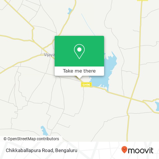 Chikkaballapura Road map