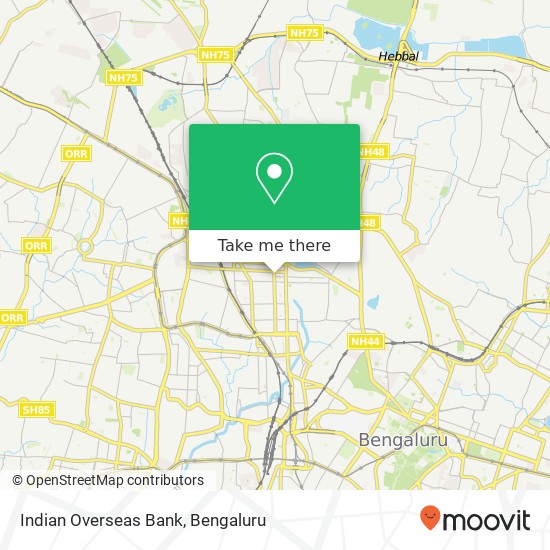 Indian Overseas Bank map