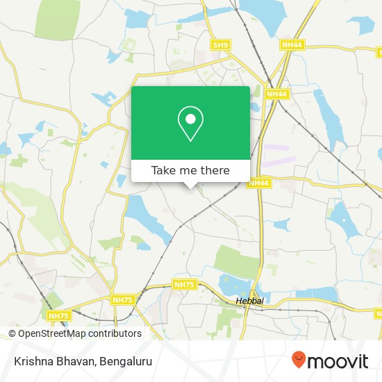 Krishna Bhavan map