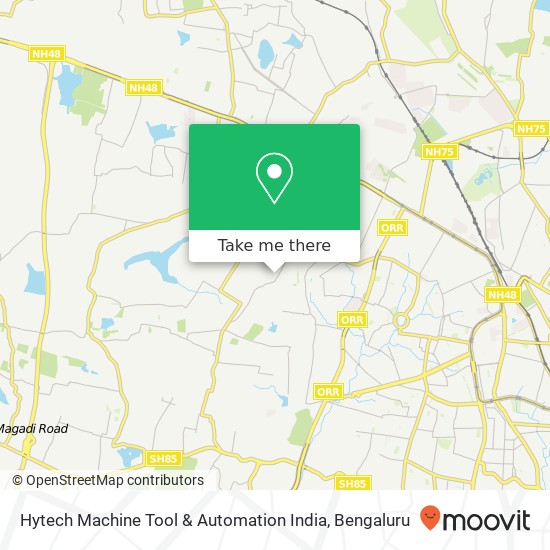 Hytech Machine Tool & Automation India map