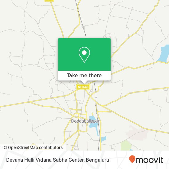 Devana Halli Vidana Sabha Center map