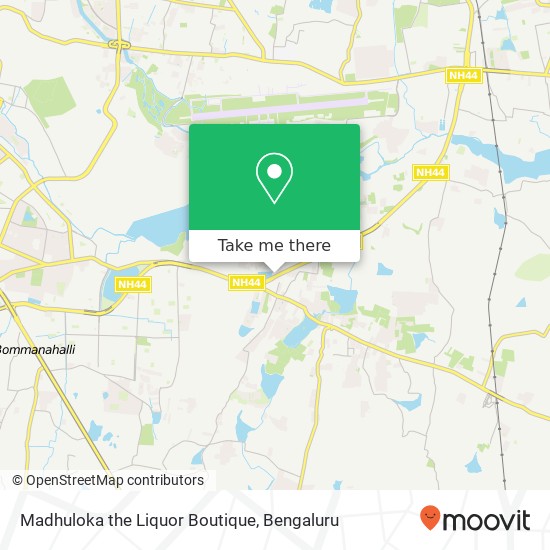 Madhuloka the Liquor Boutique map