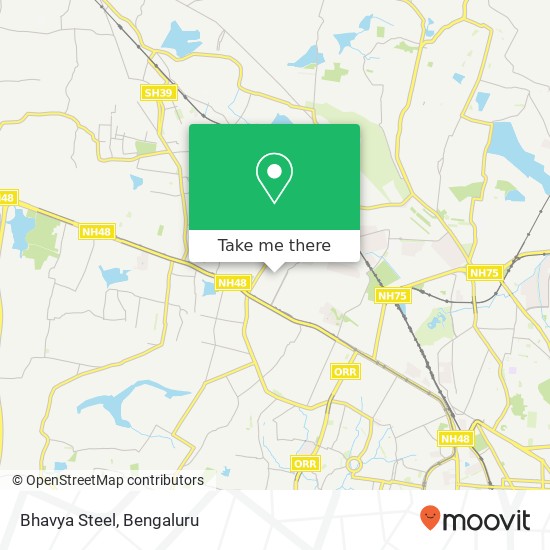 Bhavya Steel map