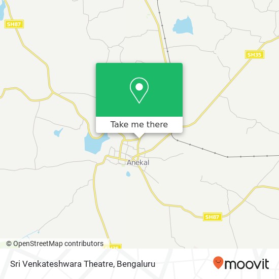 Sri Venkateshwara Theatre map