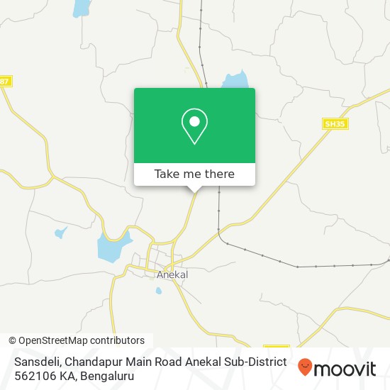 Sansdeli, Chandapur Main Road Anekal Sub-District 562106 KA map