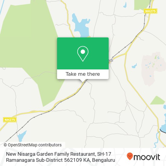 New Nisarga Garden Family Restaurant, SH-17 Ramanagara Sub-District 562109 KA map