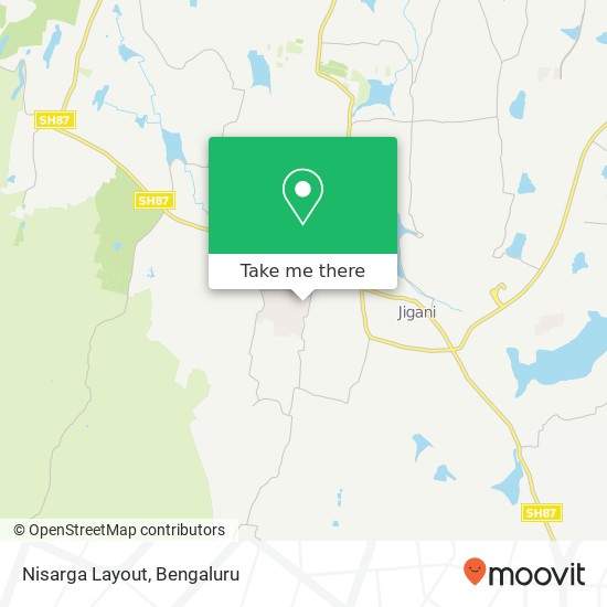 Nisarga Layout, Bengaluru 560105 KA map