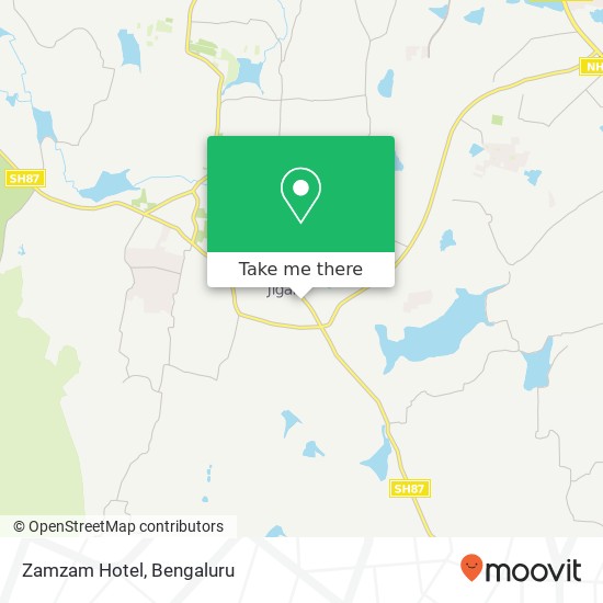 Zamzam Hotel, Bengaluru 560105 KA map