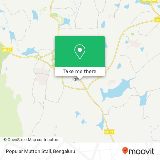 Popular Mutton Stall, Bannerghata-Jigani Main Road Bengaluru 560105 KA map