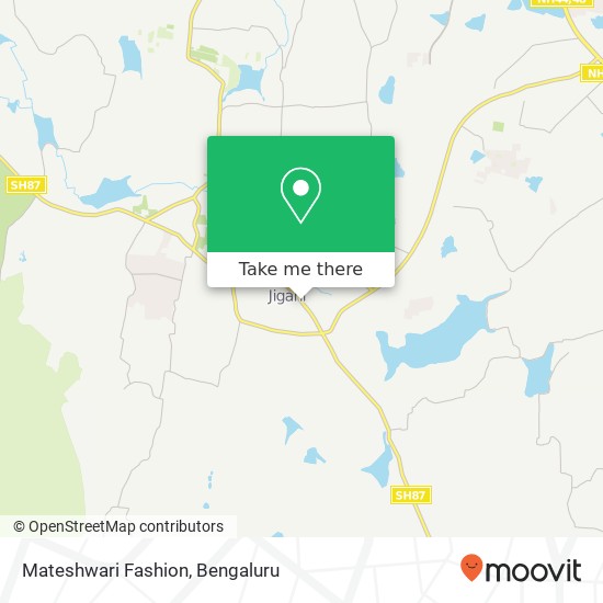 Mateshwari Fashion, SH-86A Bengaluru 560105 KA map