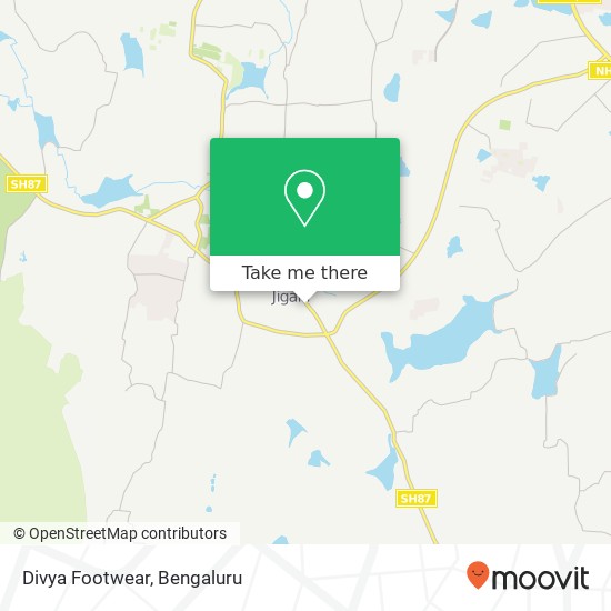 Divya Footwear, Bengaluru 560105 KA map