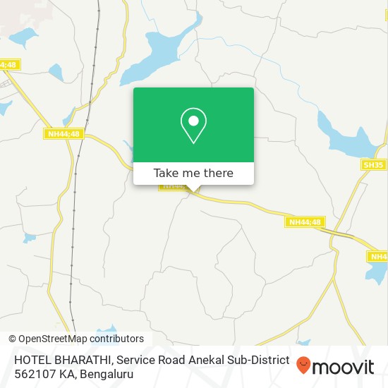 HOTEL BHARATHI, Service Road Anekal Sub-District 562107 KA map