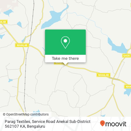 Parag Textiles, Service Road Anekal Sub-District 562107 KA map