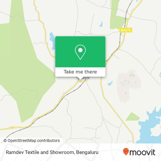 Ramdev Textile and Showroom, Link Road Bidadi Bidadi KA map