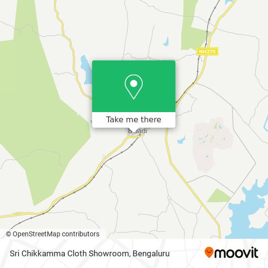 Sri Chikkamma Cloth Showroom map