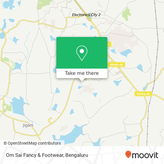 Om Sai Fancy & Footwear, Bengaluru 560099 KA map