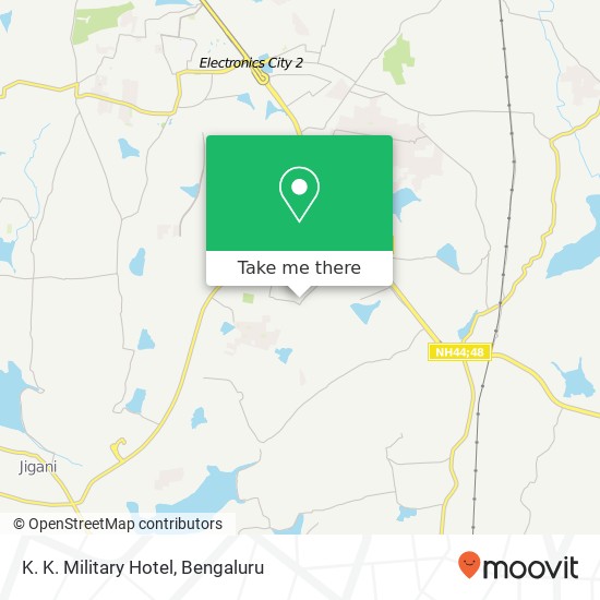 K. K. Military Hotel, Bengaluru 560099 KA map