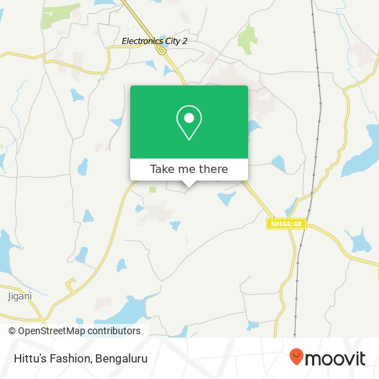 Hittu's Fashion, Bengaluru 560099 KA map