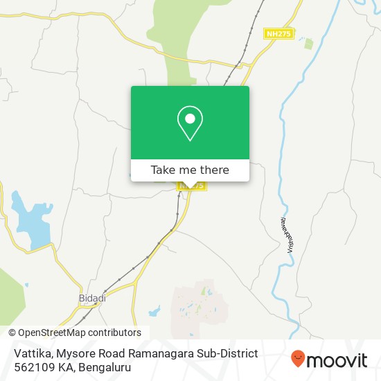 Vattika, Mysore Road Ramanagara Sub-District 562109 KA map