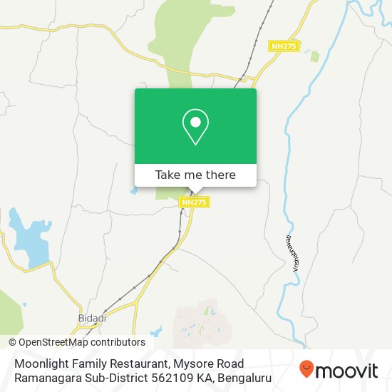 Moonlight Family Restaurant, Mysore Road Ramanagara Sub-District 562109 KA map