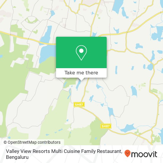 Valley View Resorts Multi Cuisine Family Restaurant, Bengaluru 560083 KA map